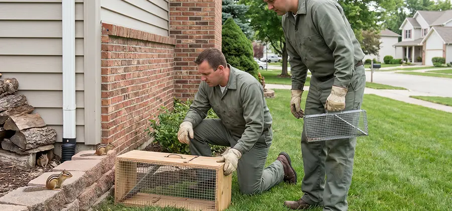 Remove Chipmunks From Yard in Parsippany