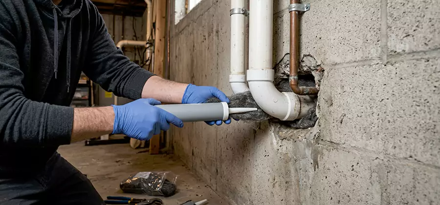 Mouse Proofing Pipes in Parsippany