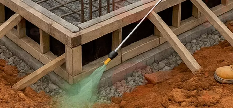 Foundation Slab Termite Treatment in Parsippany