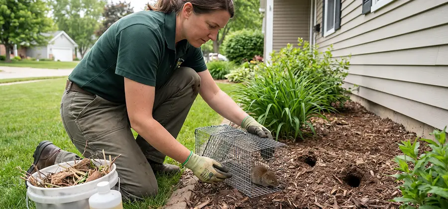 Organic Vole Control in Parsippany